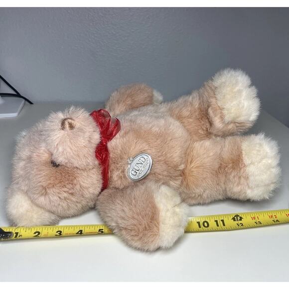 Vintage GUND 1989 Goldibear Plush #2094 Brown Teddy Bear Collectors Classic Tags - Picture 11 of 11